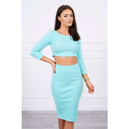 Kesi Set of blouses with mint skirt Cijene