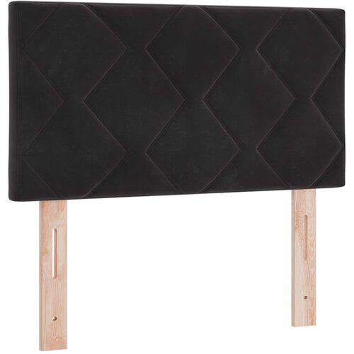  s box springom, madracem i LED-om Crna 80 x 200 cm Slike