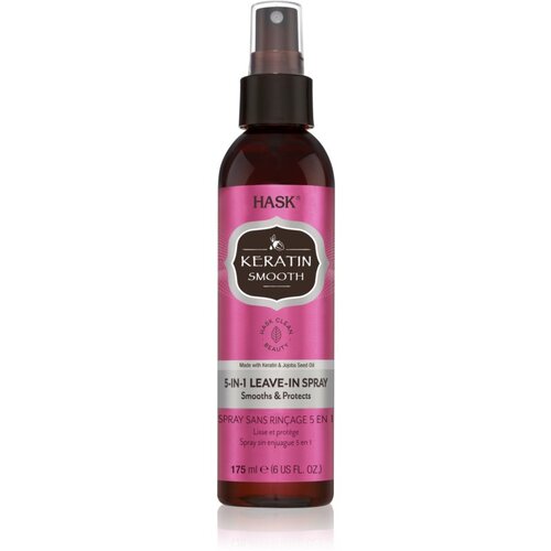 Hask Keratin Protein pršilo brez spiranja proti krepastim lasem 175 ml Cene