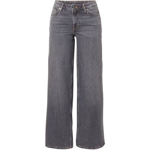 Weekday Kavbojke črn denim Slike