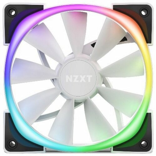 NZXT Aer RGB 2 120mm ventilator beli (HF-28120-BW) Slike