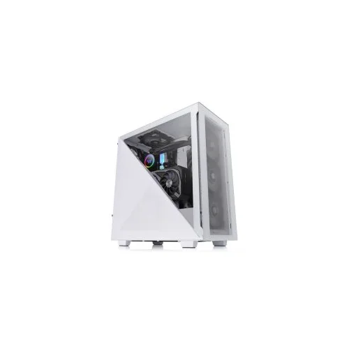 Thermaltake Divider 300 Snow Mid tower, tempered glass, 1x 120mm Turbo fan