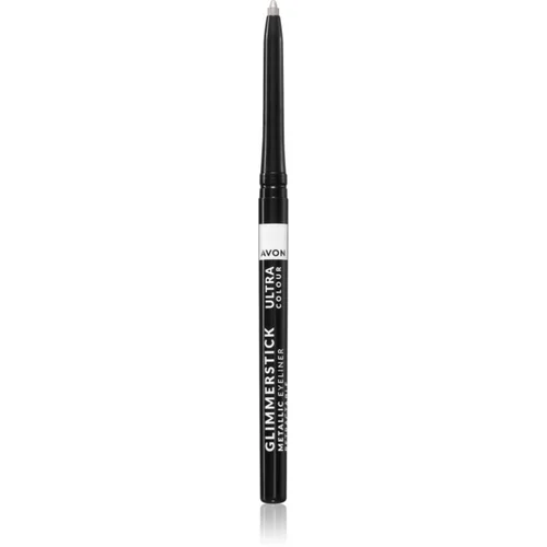 Avon Glimmerstick Metallic kovinski svinčnik za oči odtenek Gunmetal 0.35 g