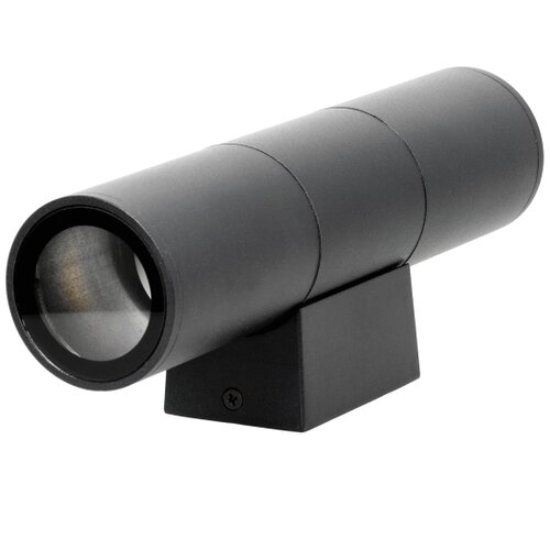  Spoljno zidno svetlo 2xGU10/35W/230V IP54, okruglo, crne boje Slike