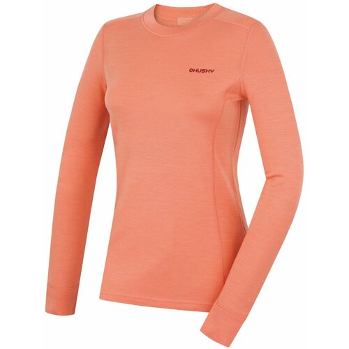 Husky Women's merino sweatshirt Aron L light orange Cene