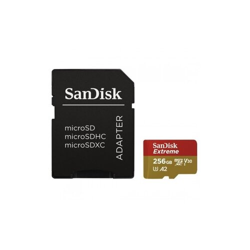 Sandisk 256GB Extreme (SDSQXAV-256G-GN6MN) memorijska kartica microSDXC class 10 Slike