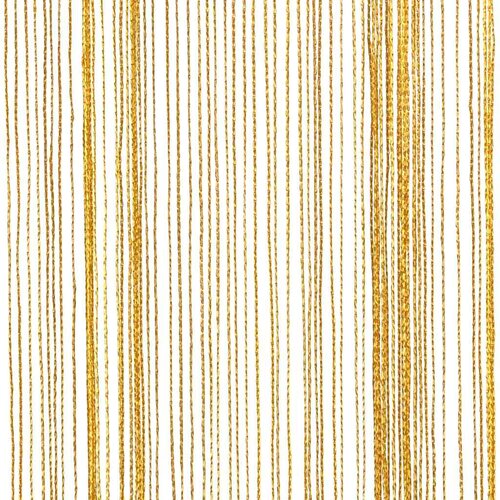  Nižaste zavjese 2 kom zlatne 140x250 cm Slike