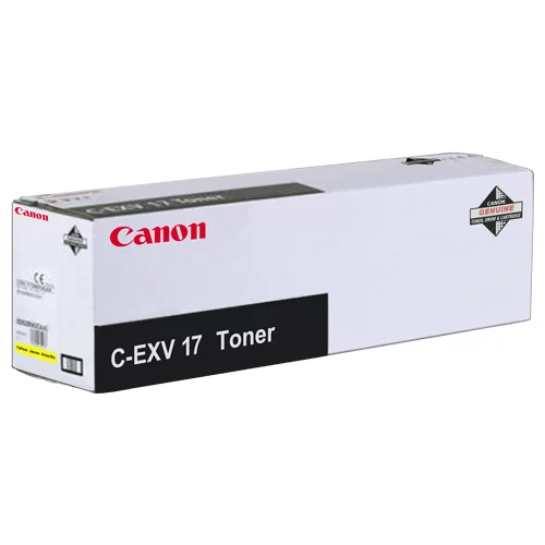 Canon Toner C-EXV 17 Y (0259B002AA) (rumena), original