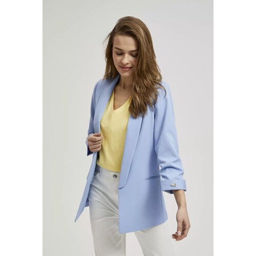 Moodo Women&amp;#039;s blazer - light blue Slike