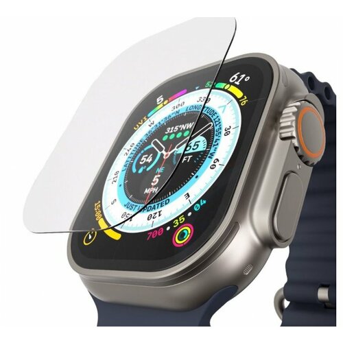 Next One 3D screen protector for apple watch ultra - clear( AW-ULTRA-49-3D-CLR) 6427157004349 Slike