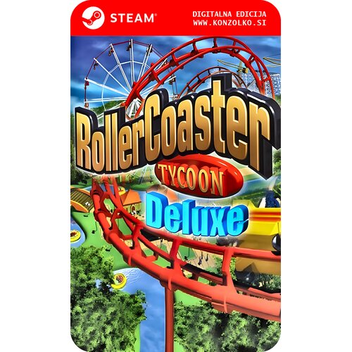  RollerCoaster Tycoon Deluxe - Steam koda brez &scaron;katlice (WINDOWS PC) Cene
