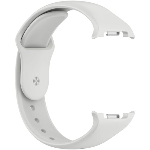 INF Združljivo s Samsung Watch8/Watch8 Classic silikonski pa&scaron;ček z zaponko LightGrey, (5000079747) Cene