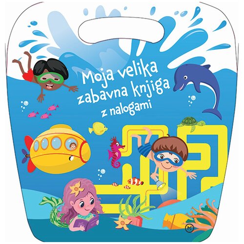Mladinska Knjiga Moja velika zabavna knjiga z nalogami (modra) Cene