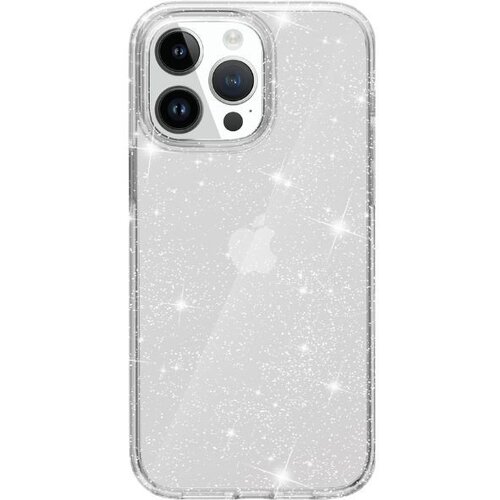  Glitter maskica iPhone 16 Pro Silver Slike