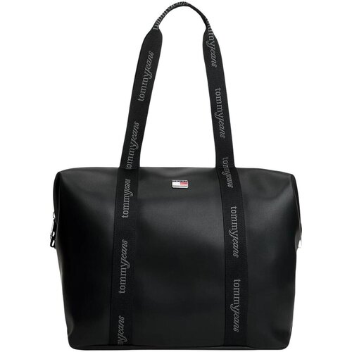 Tommy Hilfiger Torbe TJW DAILY ELEVATED TOTE AW0AW19046 Črna Slike