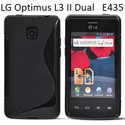  Gumijasti / gel etui za LG Optimus L3 II Dual E435 (več barv)