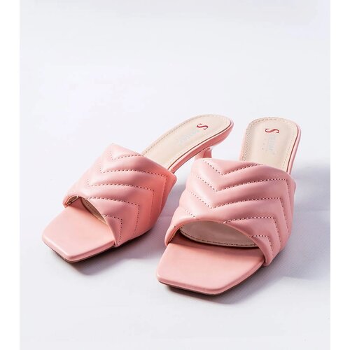 Gemre Pink low-heeled mules Launay Cijene