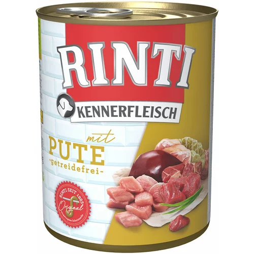 Rinti Ekonomično pakiranje Kennerfleisch 12 x 800 g - Puretina