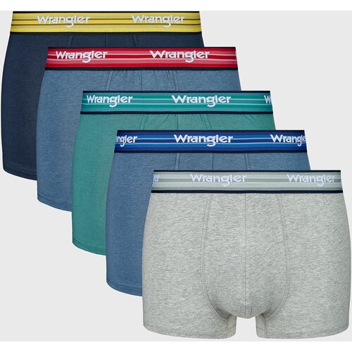 Wrangler 5PACK Bombažne boksarice Barden Cene