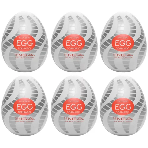 Tenga Egg Tornado - jajce za masturbacijo (6 kosov)