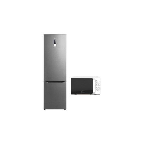 Midea kombinovani frižider MDRB489FGE02OE + mikrotalasna rerna MM20CF2E Slike