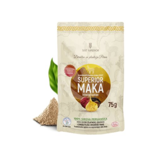 Just Superior Organska zlatna maka u prahu, 75 g Slike