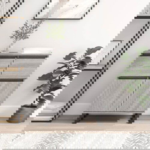 vidaXL Komoda sivog hrasta sonome 60x35x70 cm od konstruiranog drva Cene