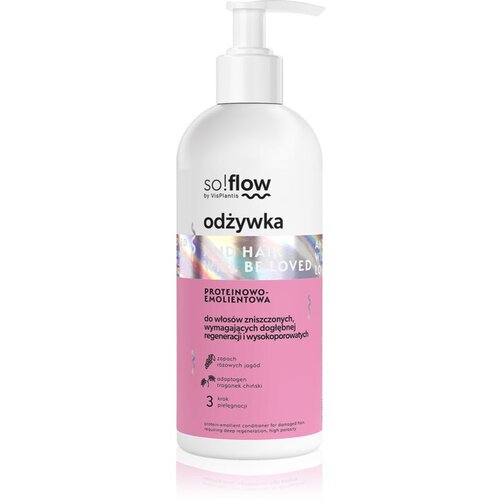 SoFlow Damaged Hair krepilni balzam za po&amp;scaron;kodovane lase 300 ml Slike