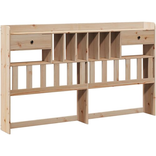Maison Chic posteljno vzglavje - vzglavna omarica - nočna omarica s predelki 180 cm trdna borovina, (21707258) Cene