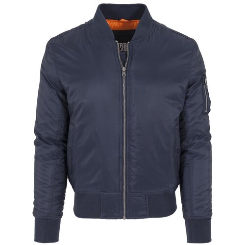 UC Men Navy Basic Bomber Jacket Slike