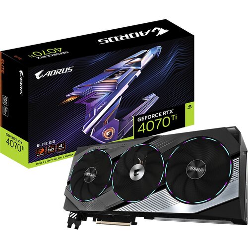 Gigabyte grafična kartica geforce rtx 4070 ti elite 12G, 12GB GDDR6X, pci-e 4.0 Slike