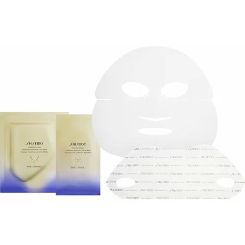 Shiseido Vital Perfection Liftdefine Radiance Face Mask luksuzna učvrstitvena maska za obraz za ženske 6x2 kos