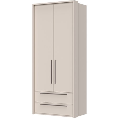 Jela Jagodina plakar P22A/OP - kolekcija opera - kašmir mat lak/kašmir mat lak - 97x226x60cm Slike