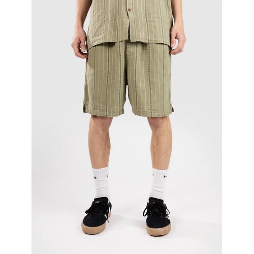 Vissla Grad Stripe 17" Elastic Linen Kratke hlace sage Cene