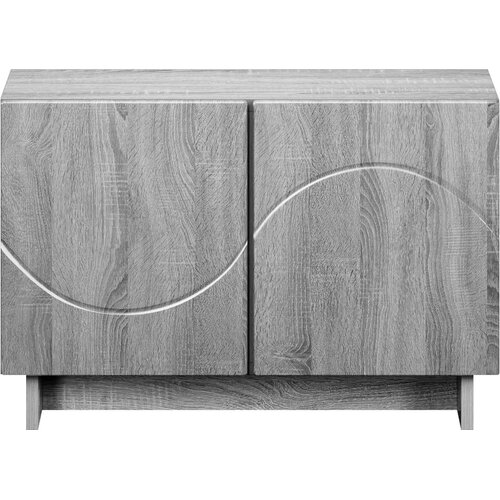  TV stalak 60 x 34.5 x 40 cm Siva Sonoma Konstruirano drvo Slike
