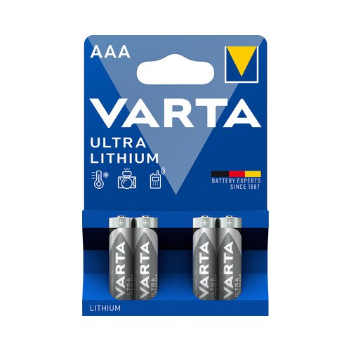 Varta Professional Lithium AAA mikro baterija 4kom Slike