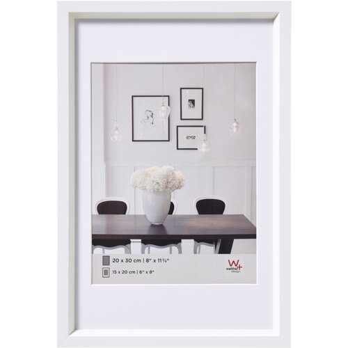 Walther steel style 20x30 resin white ES030W Slike