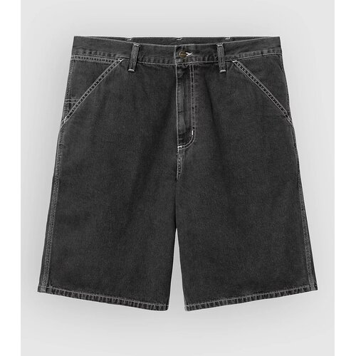 Carhartt WIP Simple Kratke hlace black stone washed Slike