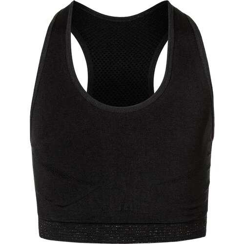 Endurance Dívčí podprsenka Anyo Jr. Seamless Sports Bra Black, 8/10 (128 - 146 cm) Slike