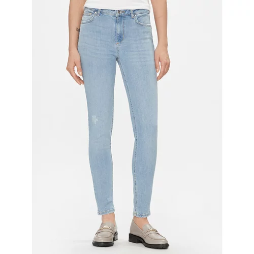 Liu Jo Jeans hlače UXX037 D4811 Modra Skinny Fit