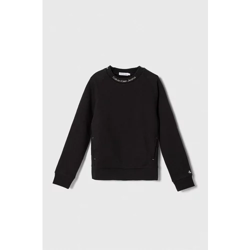 Calvin Klein Jeans Majca črna barva