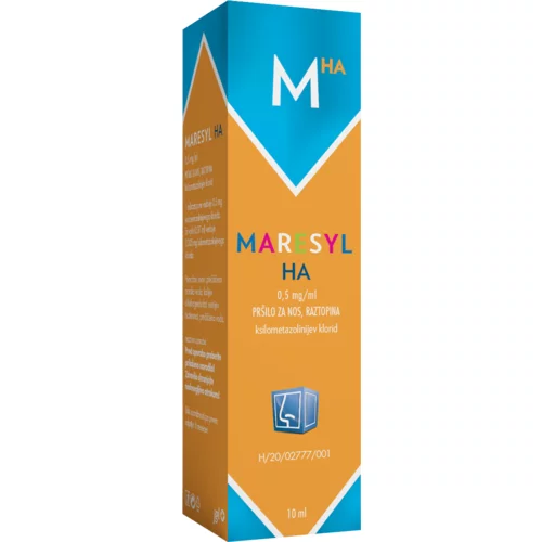  Maresyl HA 0,5 mg/ml, pršilo za nos za otroke