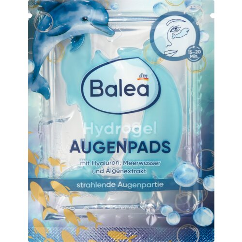 Balea Hydrogel jastučići za područje ispod očiju - delfin, 1 par 2 kom Cene