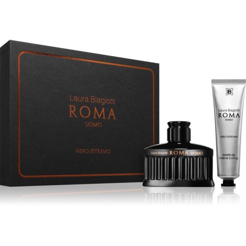 Laura Biagiotti Roma Uomo Nero Estremo darilni set za mo&scaron;ke Cene