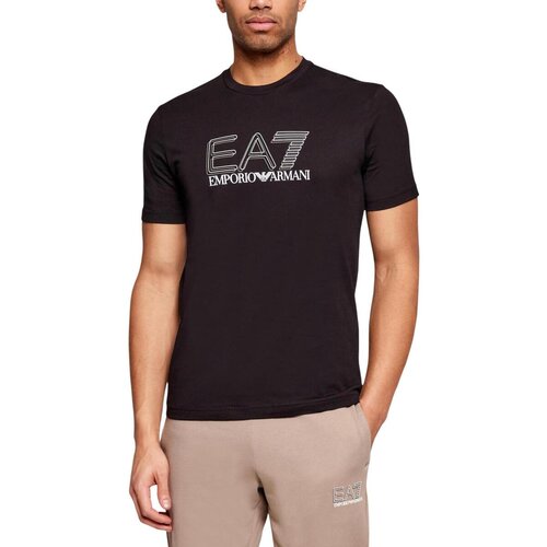 Ea7 Emporio Armani Majice s kratkimi rokavi 7M001307 AF10375 Črna Cene