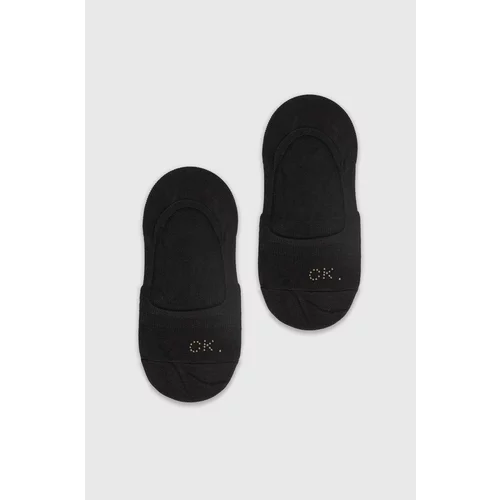 Calvin Klein Čarape za žene, boja: crna