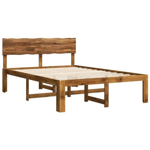  Krevetni okvir s uzglavljem ROSTOCK Prirodna 140 x 190 cm - Prirodna 140 x 190 cm Cijene