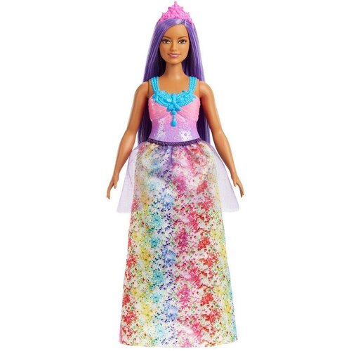 Barbie Mattel - Princesa z bujnimi lasmi vijolične barve (HGR17), (21382300) Cene