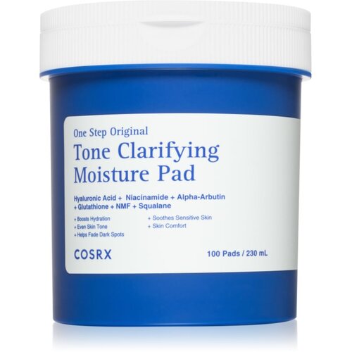 Cosrx One Step Original Tone Clarifying Moisture Pad blazinice natopljene tonerom s hidratantnim učinkom 100 kom Slike