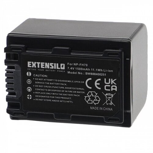  Baterija NP-FH70 za Sony DCR-DVD908E / DCR-HC47 / HDR-CX11E, 1500 mAh Cene